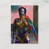 NORA CYBER WARRIOR VISITEKAARTJE (Achterkant)