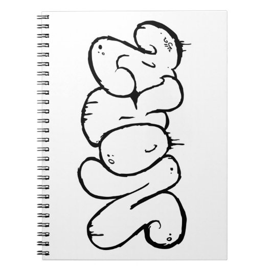 Nora Graffiti Art Name - Notitieboek (Voorkant)