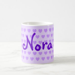 Nora in Paars Koffiemok