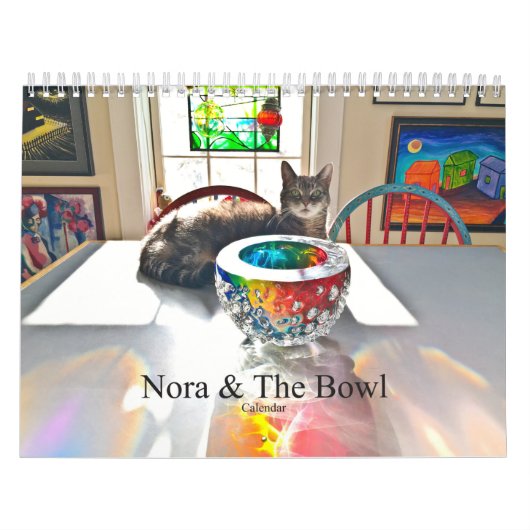 Nora Le Calendrier du Piano Cat "Nora & the Bowl" (Protection)