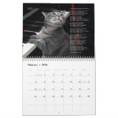 Nora Le Cat Piano Calendrier Purr-etry (Feb 2026)