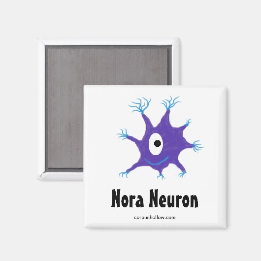 Nora Neuron Magnet (Recto/Verso)