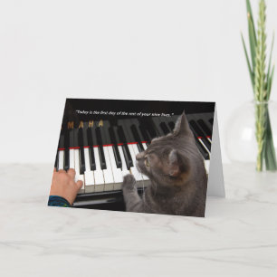 Nora Quote 7"x5" gevouwen Wenskaart Kaart