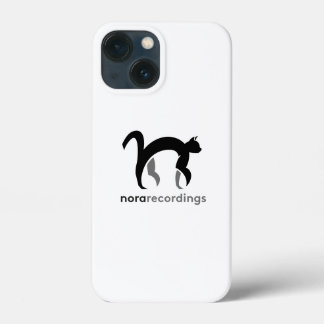 nora recordings logo square white Case-Mate iPhone 13 Mini Hoesje