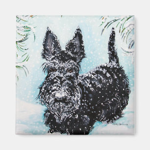 Nora Scottish Terrier Magneet