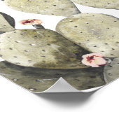 Norah - Prickly Pear Cactus Affiche de bienvenue b (Coin)