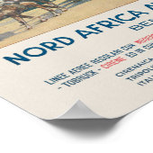 Nord Africa Aviazione Vintage Poster 1932 (Coin)