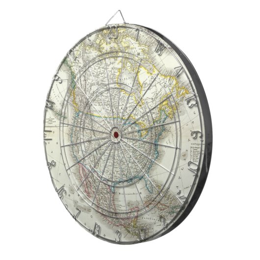 Nord Amerika. Dartbord (Voorkant Rechts)