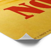 "Norderney" Duitse reisposter Poster (Hoek)