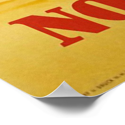 "Norderney" Duitse reisposter Poster (Hoek)