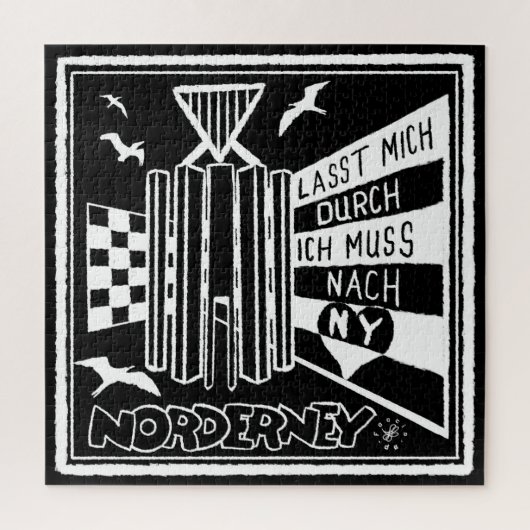 Norderney Legpuzzel (Verticaal)