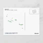 Nordeste - Azoren Briefkaart (Achterkant)