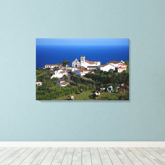 Nordeste - Azoren Canvas Afdruk (Insitu (Houten vloer))