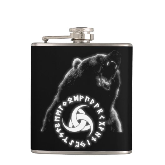 Nordic Beer Flask Heupfles (Voorkant)