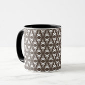 Nordic Brown Scandi Mok (Voorkant links)