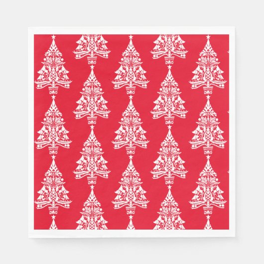 Nordic Christmas Decorations Servet (Voorkant)