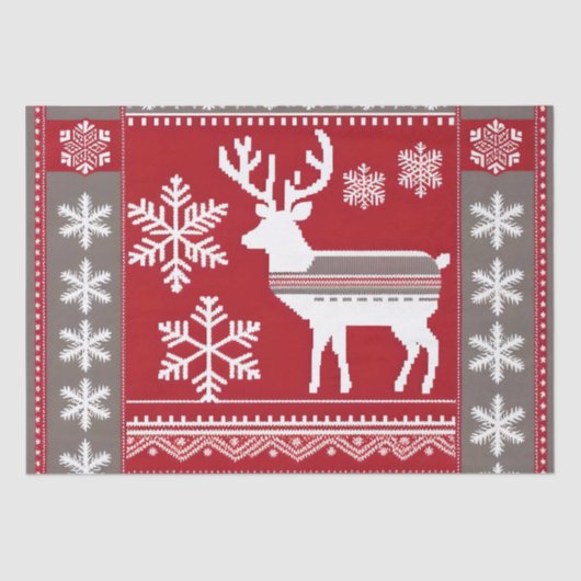 nordic christmas tissue paper tissuepapier (Voorkant)