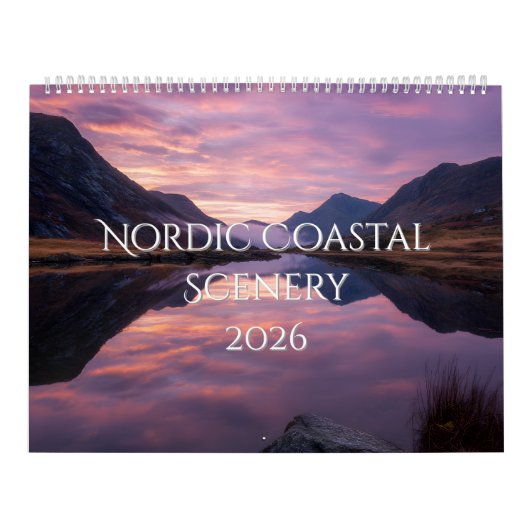 Nordic Coastal Scenery Kalender (Hoes)