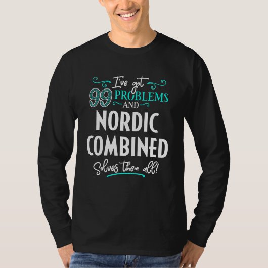 Nordic Combined - Nordic Combined lost ze allemaal T-shirt (Voorkant)