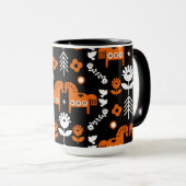 Nordic Data Paard Home Decor Mok (Voorkant rechts)