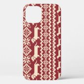 Nordic Dog: eigenzinnige illustratie patroon. Case-Mate iPhone Case (Achterkant)