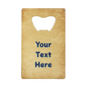 Nordic Folk Art Uil Kredietkaart Flessenopener (Achterkant)