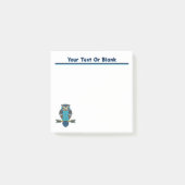 Nordic Folk Art Uil Post-it® Notes (Voorkant)