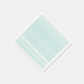 Nordic Folk Print Holiday Paper Napkin Servet (Hoek)