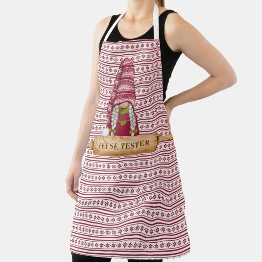 Nordic Gnome | Lefse Tester Apron Schort (Insitu)