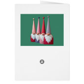 Nordic Gnomes Retro Modern Christmas Kitsch Cut (Dos)