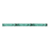 Nordic Molten Jade | Abstract geometrisch groen Lint (Voorkant)