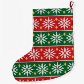 Nordic Noel Knit Grote Kerstsok (Achterkant)