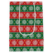 Nordic Noel Knit Medium Cadeauzakje (Achterkant)