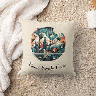 Nordic Pines & Peaks, op maat Kussen
