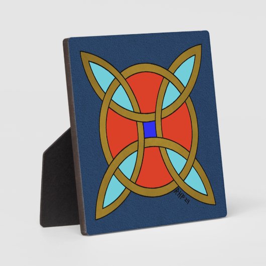 Nordic Protection from Witchcraft or Witch's Knot Fotoplaat (Voorkant)