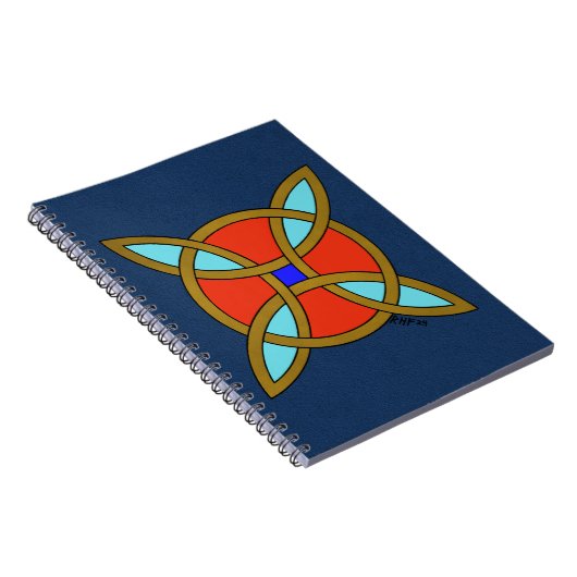 Nordic Protection from Witchcraft or Witch's Knot Notitieboek (Rechterzijde)