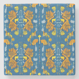 Nordic Reflections - Een Ode aan Svenskt Ten Stenen Onderzetter