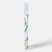 Nordic Skiing Labradors Painting Case-Mate iPhone Case (Achterkant / Links)