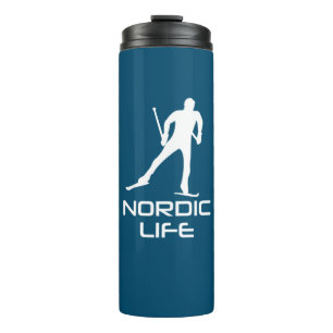Nordic Skiing Life Thermosbeker