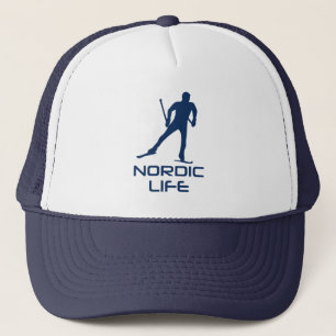 Nordic Skiing Life Trucker Pet