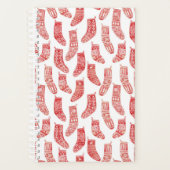 Nordic Stockings Red en White Planner (Voorkant)