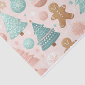 Nordic style peperkoek en kerstboom tissuepapier (Detail)