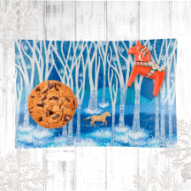 Nordic Winter Fjord Horse Hartelijk dank