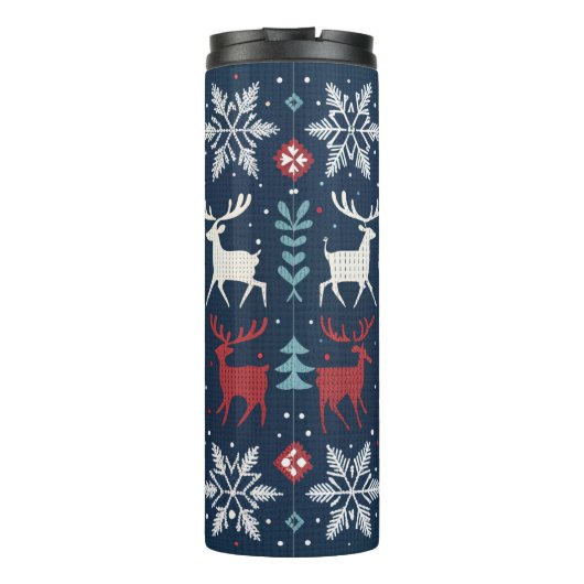 Nordic Winter Magic Thermosbeker (Achterkant)