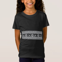 Nordic Winter Textiel Kerst Rendier Sneeuwvlok