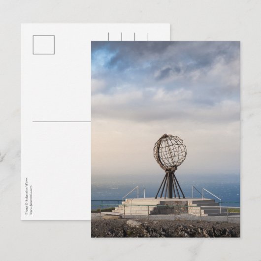 Nordkap Noorwegen Briefkaart (Voorkant / Achterkant)