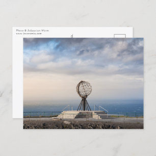 Nordkap Norwegen Briefkaart