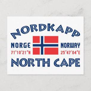 NORDKAPP Noorwegen briefkaart