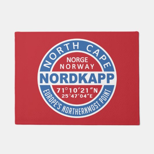 NORDKAPP Noorwegen Deurmat (Voorkant)