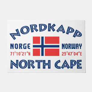 NORDKAPP Noorwegen Deurmat